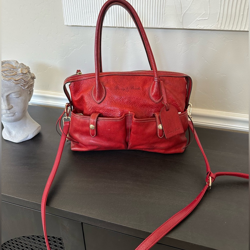 Dooney & Bourke Florentine Red Leather Purse